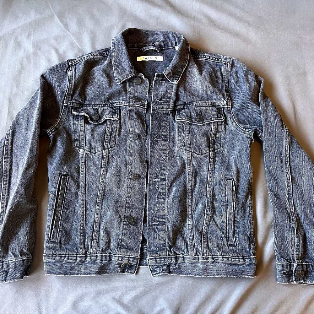 SMALL Pacsun Adjustable Denim Jacket